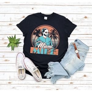 Miami Mike Football Fans Unisex  T-Shirt, Women T-Shirt Gift For Fan